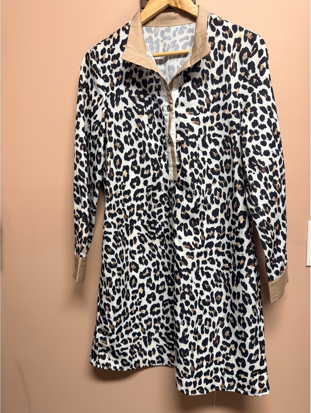 leopard print dress